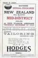 Mid Districts (Wal) New Zealand 1935 memorabilia